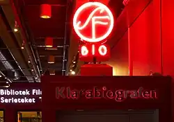 O cinema Klarabiografen