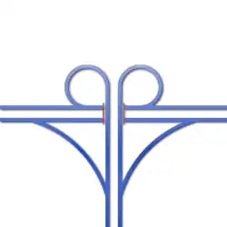 Interseção do tipo meio trevo