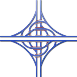 Interseção do tipo turbilhão