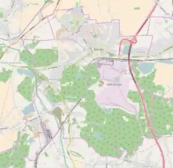 Localização de Knurów na Polónia