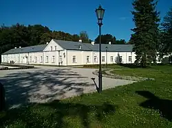 Ala leste do palácio