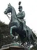 Estátua equestre do Príncipe Komatsu Akihito