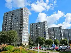 Prédios da rua Dragspelsgatan