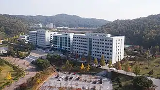 Campus da Universidade Nacional de Kongju em Yesan