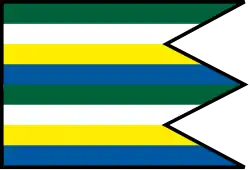 Bandeira de Košická Belá