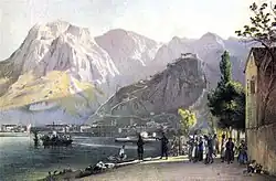 Kotor por volta de 1840.