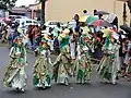 Touloulous no desfile de Kourou 2007.
