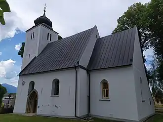 Igreja da Natividade, em Krížová Ves.