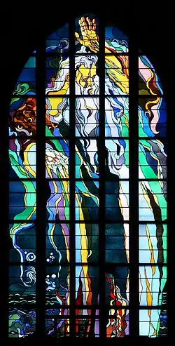 Stanisław Wyspiański, vitral da Igreja São Francisco de Assis em Cracóvia, ~1900