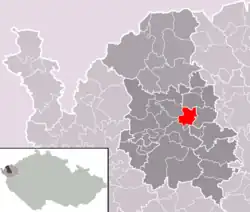 Localização de Královské Poříčí