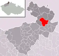 Localização de Krásná Lípa