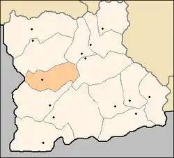 Município de Kresna na província de Blagoevgrad