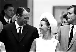 Sônia e Haroldo no dia de seu casamento