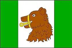 Bandeira de Kunčice nad Labem