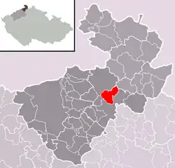 Localização de Kunratice