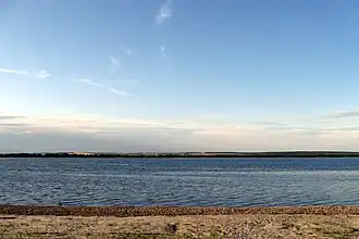 A orlas da barragem de Kursk