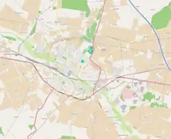 Localização de Kutno na Polónia