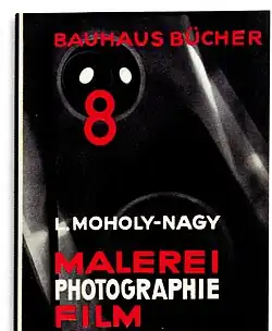 Capa do livro publicado pela Bauhaus (1925