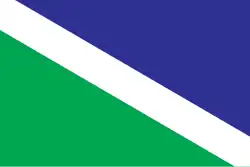 Bandeira oficial de Lüganuse