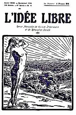 Photo de la couverture d'un journal