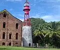O farol das Ilhas da Salvação.