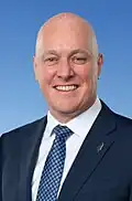 Nova Zelândiaprimeiro-ministroChristopher Luxon