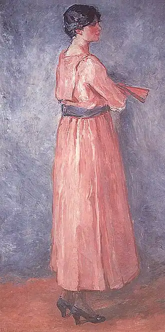 La Femme à l'Éventail, 1919