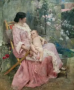 La joven madre (A Jovem Mãe), 1889