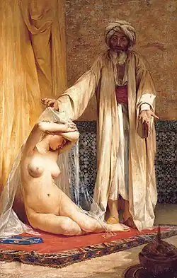 Alfredo Valenzuela Puelma. A pérola do mercador, 1884.