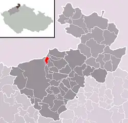 Localização de Labská Stráň