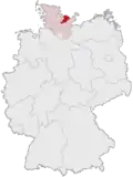 Localização de Plön na Alemanha