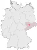 Localização de Döbeln na Alemanha