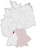 Localização de Miltenberg na Alemanha