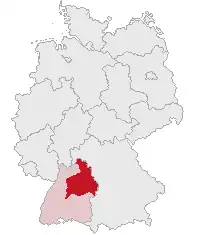 Localização na Alemanha