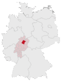 Localização de Schwalm-Eder na Alemanha