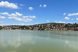 Vista da Lagoa Central de Ipaba