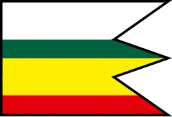 Bandeira de Lakšárska Nová Ves