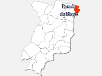 Localização no Município de Lamego