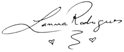 Assinatura de Lanna Rodrigues