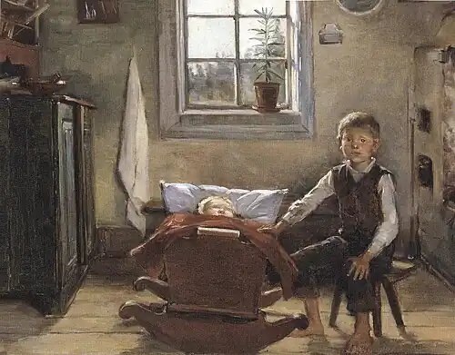 Children in a Cottage, 1892
