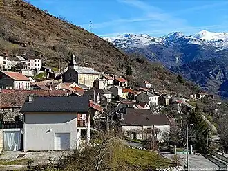 Vista geral do vilarejo