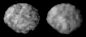 Duas visões de Larissa pela Voyager 2.