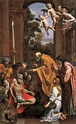 Última Comunhão de São Jerônimo, 1614, Pinacoteca Vaticana