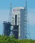 LC-37B em 2010, com a Torre de Serviço Móvel
