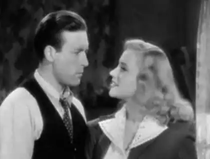 Lawrence Tierney e Anne Jeffreys em cena de Dillinger. Tierney interpretou o famoso ladrão de bancos.