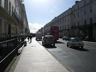 Parade, principal avenida de Leamington.