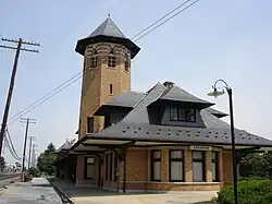 Estação Ferroviária de Reading, Líbano, Pensilvânia (1900)