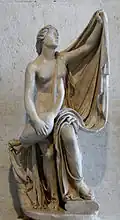 Timóteo: Leda e o cisne, cópia romana. Museus Capitolinos