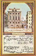 Primeira Gewandhaus (1781).