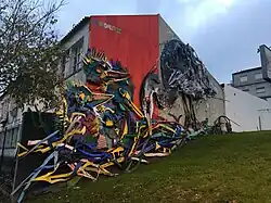 Arte Urbana no Percurso Polis